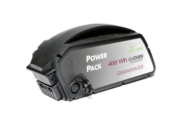 Batteri til Bosch Classic (+) Skrårør/ramme 468 Wh op til 150 km