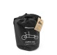 Cykelovertræk til 2-hjulet ladcykler uden kaleche.  Vandtæt, dobbelt syede sømme med anti-water tape. Materiale: 300D polyester. Farve: Sort
