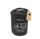 Cykelovertræk til 3-hjulet ladcykler med kaleche.  Vandtæt, dobbelt syede sømme med anti-water tape. Materiale: 300D polyester. Farve: Sort