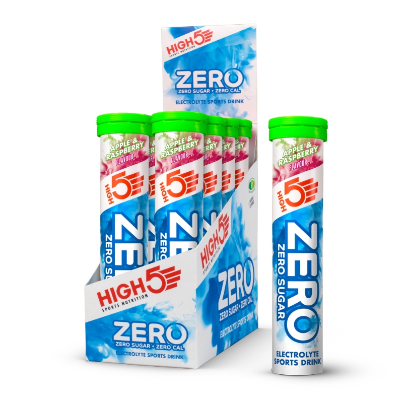 High5 Zero med Apple/raspberry smag. 8x20 tabs.