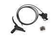 Hydraulisk forbremse (sort) EZ plug fra Tektro. Ø5x1900mm bremseslange EZ plug. Venstre greb (2-finger) med reach.