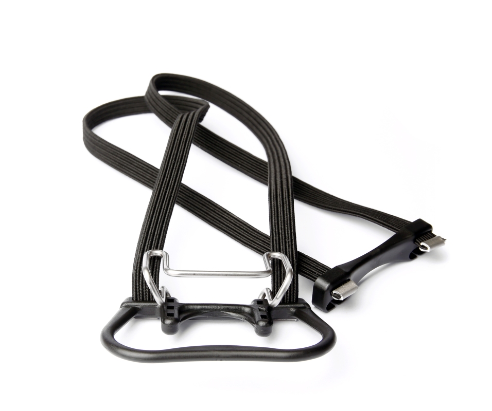 Bagagestrop Widek Sort tekstil/gummi m.metalkrog(12)