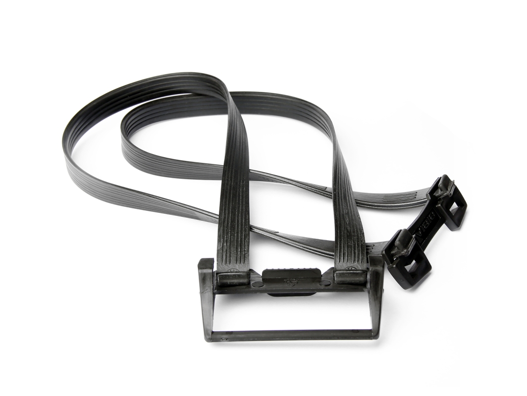 Bagagestrop BIBIA Sort m.Plast (5)