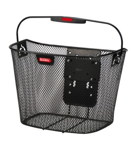 Kurv KLICKFIX Uni (sort) trådkurv. Dimensioner: 35x26x25 cm, volumen:16 L Maks. bæreevne: 7 kg.