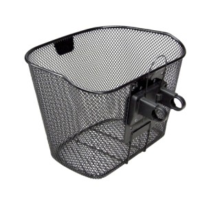Klickfix Fix Basket kurv (front) - fastmonteret. Mål: 26x35x25, vol: 16 L, Max bæreevne: 7 kg Vægt: 880 g
