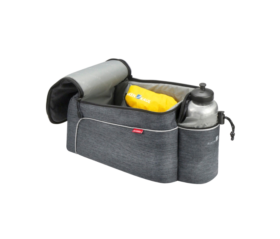 Klickfix RACKPACK SPORT Trunk bag (grå). Trunk bag til UniKlip for bagagebærer  18x37x19 cm, 769 g, 8 L, 6 kg