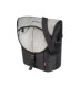 Klickfix CITA cykeltaske (sort/sølv) til både almindelig og GTA bagagebærer. Med skulderrem, håndtag & reflekser. Bærevene 7 kg, vol. 18 L