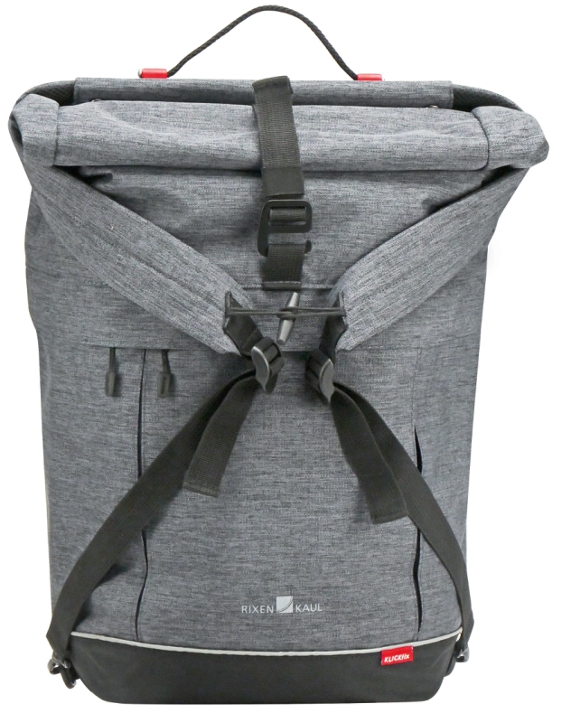 Taske KLICKFIX Taske/rygsæk grå FREEPACK SWITCH  31x42x18cm 1200g 18L 7kg max