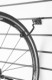 Krog fra Bikepartner til vægophæng af cykel. Gummibelagt krog der også nemt kan monteres på en slatwall. Skruer og rawplugs medfølger ikke.