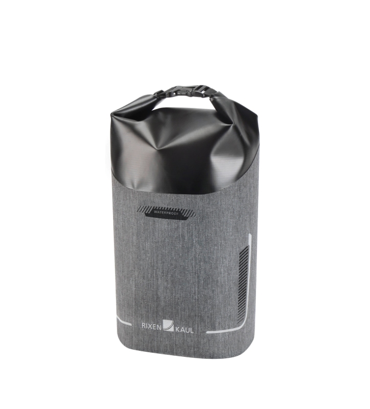 Taske KLICKFIX Fork Waterproof 15x12x28 cm. Incl. Duo adapter. 4 L, 450 g, 3 kg max.