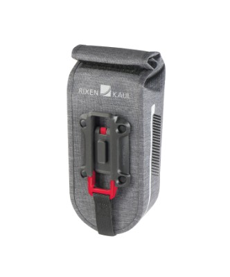 Taske Framebag KLICKFIX Phonebag Waterproof 9x7,5x21cm for tlf 8,5x16,5cm Incl. Duo adapter. 1L, 180g, 2Kg max