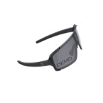 Sportsbrille (solbrille) fra BBB model Chester. DEMO. fullframe, men med rammeløst udseende. Sort grilamid stel og 9-lags MLC røgfarvetl linse.