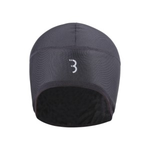 Hjelmhue BBB Thermal Cap (sort). Lavet af Thermo stof. Lille åbning til hestehale & flade sømme for ekstra komfort. One-Size