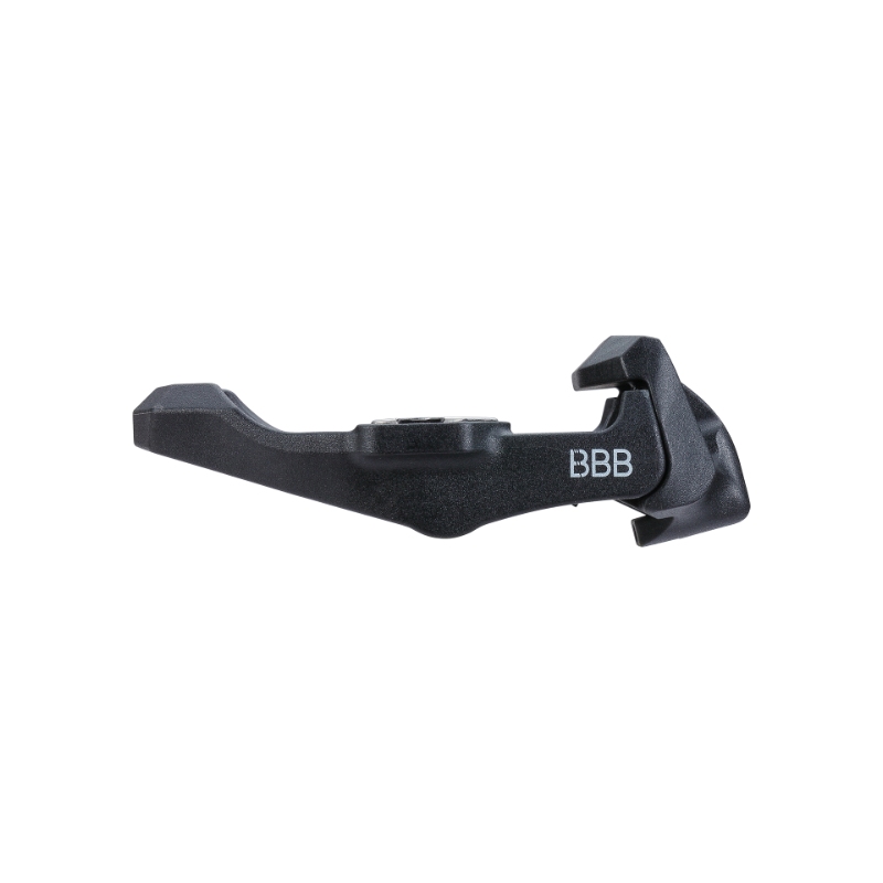 Pedal BBB Rebel matsort Keo incl. røde klamper 9/16 BPD-51