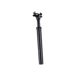 BBB CandlePost affjedret sadelpind (sort). Justerbar 40 mm affjedring for individuel komfort. Længde: 350 mm, Diameter: 27,2 mm, vægt: 496 g