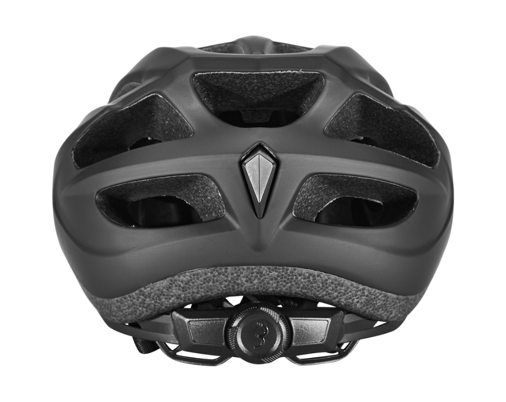 Hjelm BBB Condor (matsort) str. 54-58 cm (M). Aftageligt visir og enhåndsbetjent Easy TwistClose justeringssystem m.m.