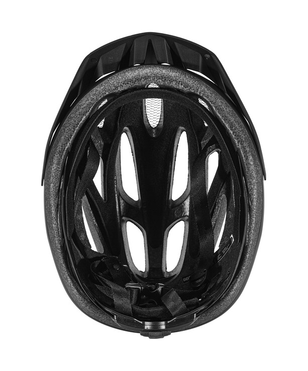 Hjelm BBB Condor (matsort) str. 54-58 cm (M). Aftageligt visir og enhåndsbetjent Easy TwistClose justeringssystem m.m.