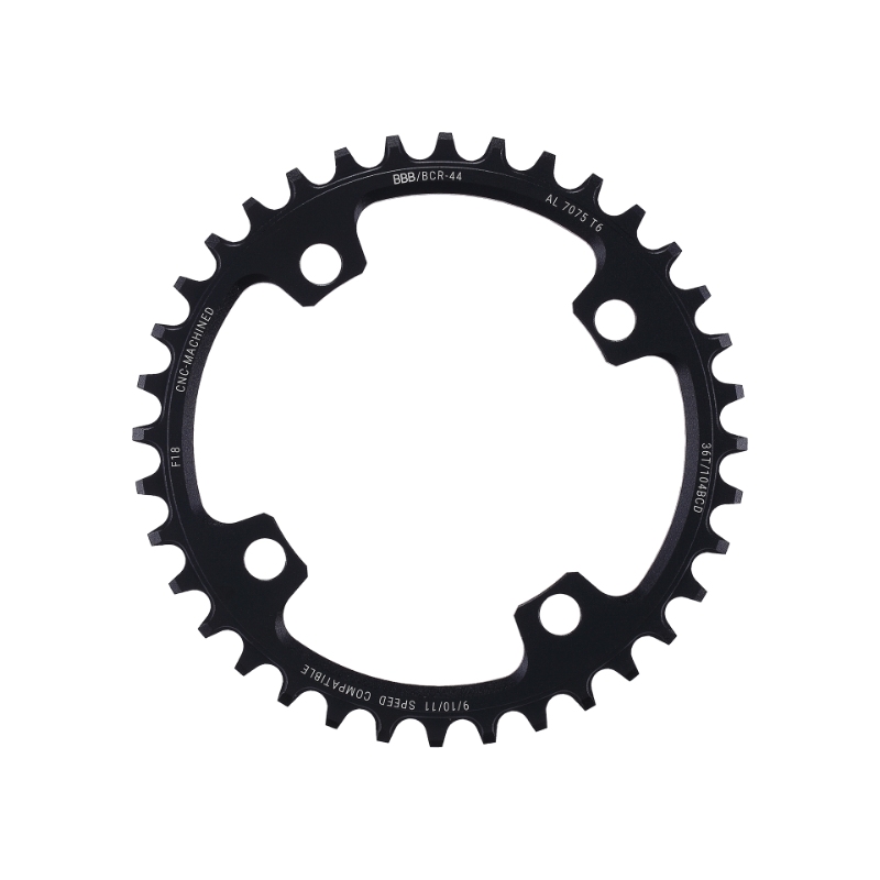 BBB MTBGear Narrow Wide klinge 36T til 1x9/10/11 speed, ø104, 4 hul, vægt: 54 g. CNC fræset i 7075 T6 aluminium