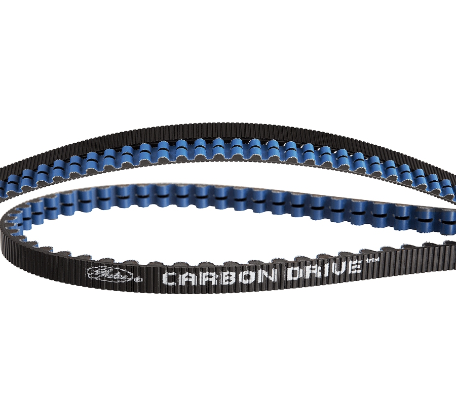 Rem CDX Gates Carbon Drive (sort/blå). 125T, 1375 mm lang, 11 mm Pitch, 12 mm bred
