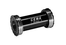 Cema Krankboks BB386, Ø24 spindel Shimano, Diameter 46 mm. keramiske lejer,  Interlock.  86,5 mm. Road