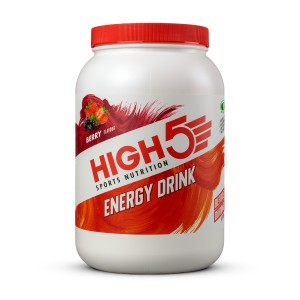 High5 Energy Drink med smag af bær. Dåse med 2.2 kg.