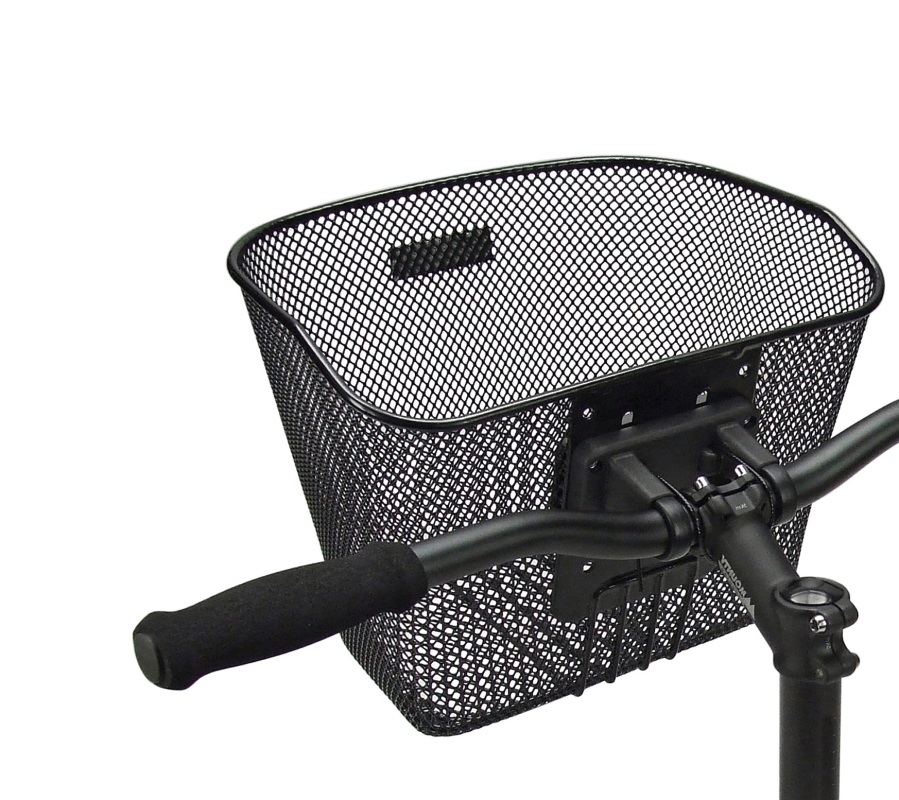 Klickfix Fix Basket kurv (front) - fastmonteret. Mål: 26x35x25, vol: 16 L, Max bæreevne: 7 kg Vægt: 880 g