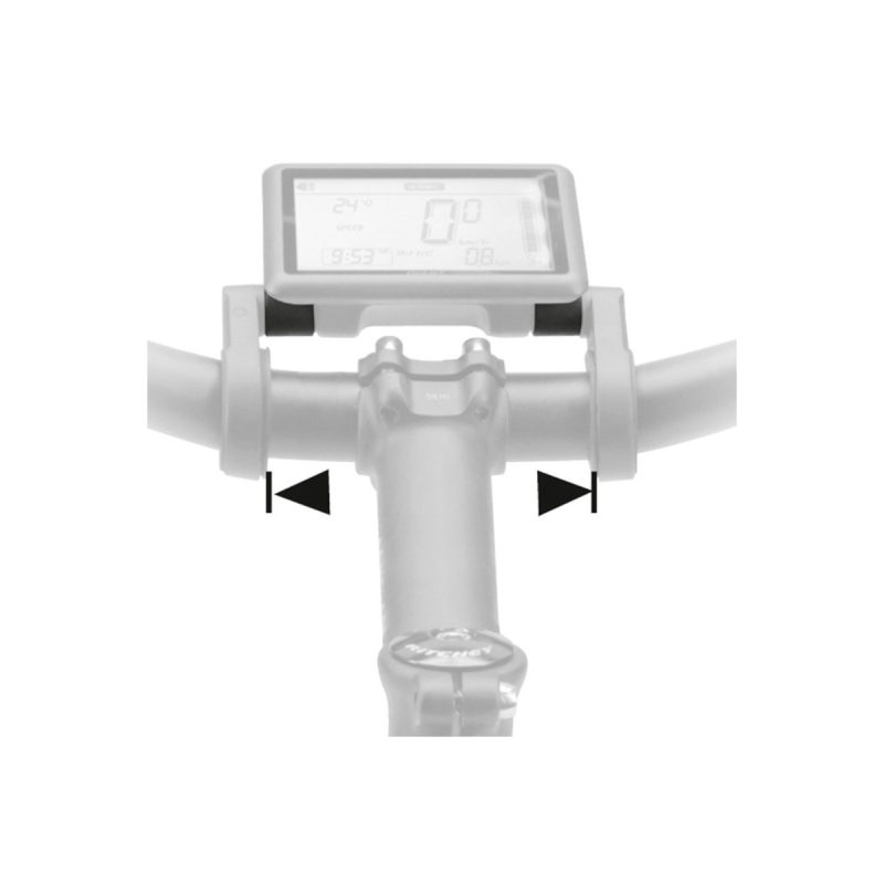 Spacer KLICKFIX styradapter 2x14mm E-cykel (Yamaha og Giant)