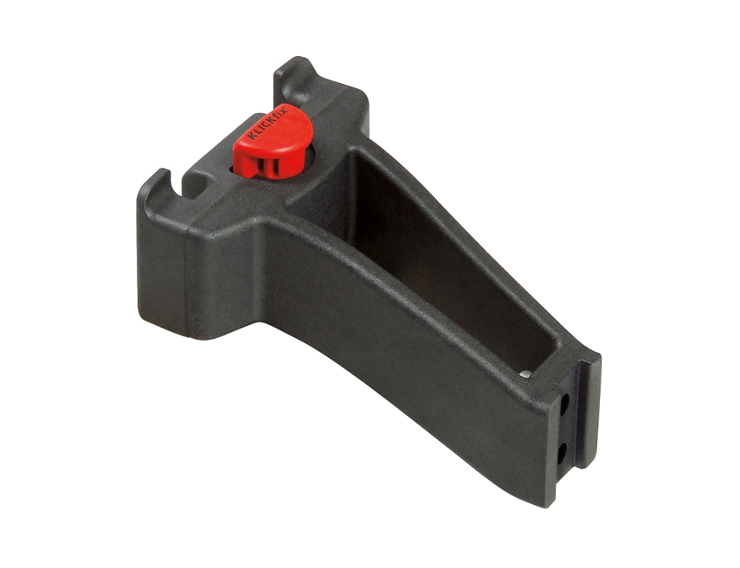 Styradapter til kronrør. kan kun monteres på cykler med gevindbeslag til kronrør (16 eller 30 mm stigning). Maks. belastning 5 kg.