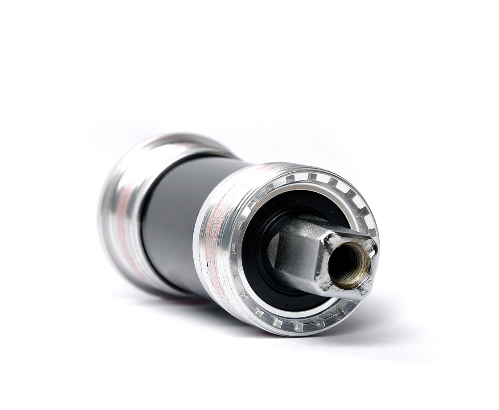 Krankboks Bikepartner 122,5 mm stål/alu.