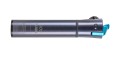 Pumpe fra Schwalbe model: SOS Pump. Vægt: 111 g  L: 12,9 cm. Max. 85psi/6bar. FV, DV & AV ventil. Inklusiv beslag, håndtag låsbart og støvdæksel